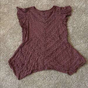 Elegant Lace Women Top in blush pink